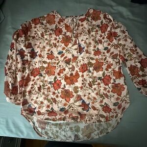 Floral Print Women's Top NWOT